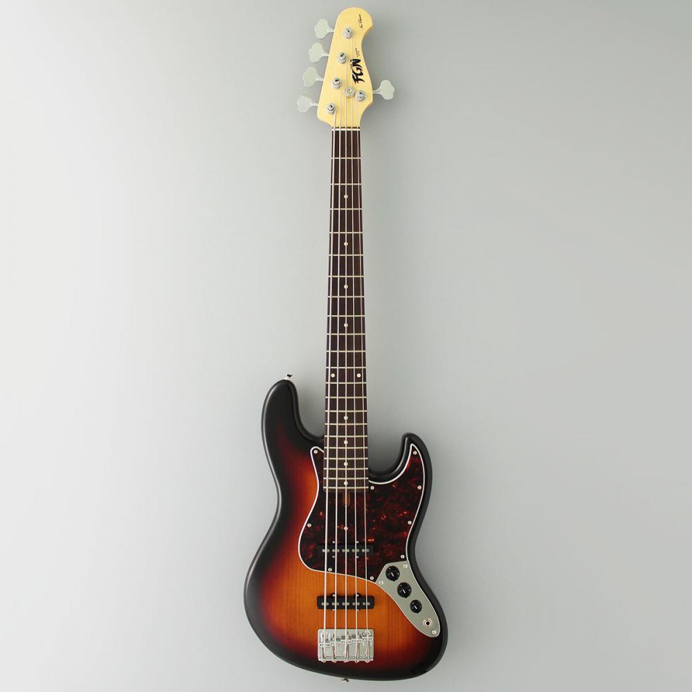 良品] FUJIGEN（FgN） NJB100V 国産5弦パッシブジャズベース [UIX12 ...